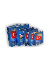 Resim 40X60CM Alpaka Türk Bayrağı 5 Adet 