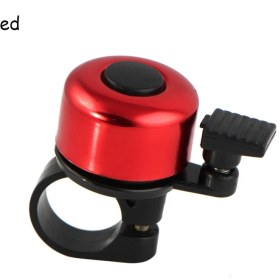 Resim Pengfu Shop Kırmızı Stil 1 Adet Çok Renkli Çocuklar Komik Bisiklet Zili Papatya Çiçek Boynuzları Bisiklet Çocuk Kız Bisiklet Halka Alarmı Gidon Alaşımlı Plastik (Yurt Dışından) 