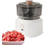 Resim 350 ml Elektrikli Doğrayıcı, Mutfakta Pratik Kullanım, Şık Beyaz Tasarım 