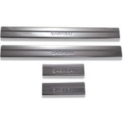 Resim Nissan Qashqai Uyumlu Kapı Eşiği 4 Parça 2014-2017 Paslanmaz Krom 