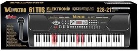 Resim Nessiworld TFL-328-21 Vlektro Kutulu 61 Tuş Büyük Lcd Ekranlı Elektronik Büyük Org 