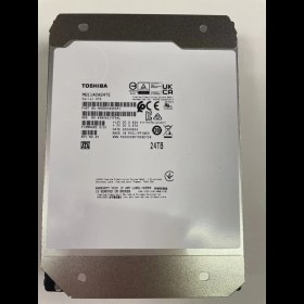 Resim Toshıba Enterprıse, MG11ACA24TE, 3.5", 24TB, 1gb 7200 Rpm, 7/24 Güvenlik, Data Center, Nas, Server, HDD 