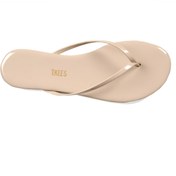 Resim Tkees Tk-2063 Rugan Bej Parmak Arası Terlik 