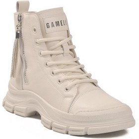 Resim Beyaz Memory Foam Kaymaz Taban Kadın Bot Neptün Z Beyaz 