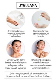 Resim Nanoderma Yüz Beyazlatıcı Serum Aydınlatıcı Koyu Leke Karşıtı Cil 