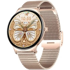 Resim Haino Teko Watch Ultra 5 Amoled Ekran Super Slim Tasarım WaterProof 3 Kordonlu Akıllı Saat Gold Rose Teko5 