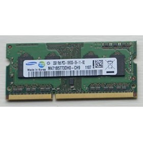 Resim Samsung 2gb Ddr3 1333mhz M471b5773dh0-ch9 Pc3-10600 204-pın Cl9 Notebook Ram Bellek 