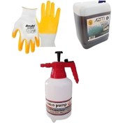 Resim Ermiya Klima Temizleme Seti Klima Temizleyici 5 Lt Sprey Pompa Eldiven 