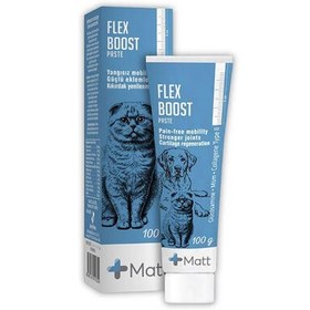 Resim Matt Flex Boost Eklem Sağlığı Destekleyici Kedi ve Köpek Macunu 100 Gr 