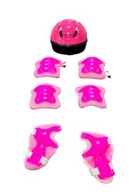 Resim NW NessiWorld Bisiklet Kaykay Paten Çocuk Kaskı Ve Dizlik Set 