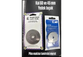 Resim 45-60mm 2si bir arada Kai Yedek Bıçak 