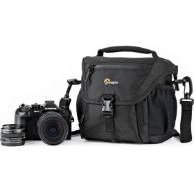 Resim Lowepro Nova 140 AW II D-SLR Omuz Çantası (Black) 