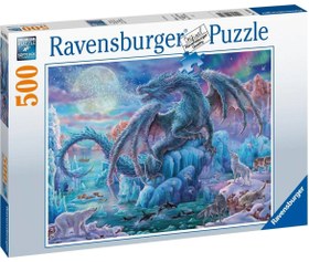 Resim Ravensburger 500 Parça Puzzle Buz Ejderi 148394 