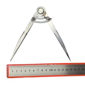 Resim 15 cm Pergel | Dayanıklı Metal Çizim Aracı - Hassas Çizimler İçin İdeal 