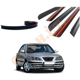Resim Hyundai Elantra 02-06 Uyumlu Bagaj Üstü Spoiler Mat Siyah 