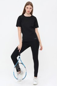 Resim Thermal GYM Sauna Body ve Premium Agraflı Sauna Tayt Takım 2012 – Termal İncelme & Terletici İki Parçalı Set - L 