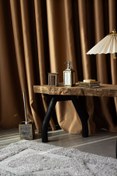 Resim İrya Mirror 4 Parça Banyo Aksesuar Seti Bronz 