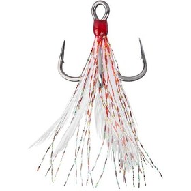 Resim Mustad Alpha Point In-line Tg Üçlü Olta İğnesi Itg76f-rt Tıtan Steel - No:6 - 2li 