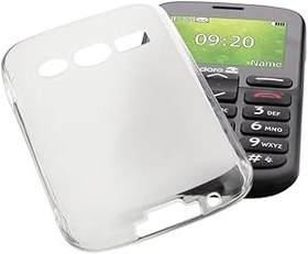 Resim foto-kontor Doro 1380 ile uyumlu kılıf, şeffaf koruyucu kılıf, kauçuk TPU cep telefonu kılıfı, cep telefonu kılıfı, kenar koruması, köşe koruması, akıllı telefon kılıfı 