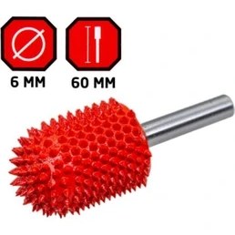 Resim Rox Wood 0286 Karbür Oval Başlı Ahşap Şekillendirme Törpü 