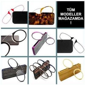 Resim Omeniv Sadece Gözlük Çerçevesi Düz Sap Klasik Pilot Güneş Gözlüğü 