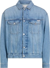 Resim Calvin Klein RELAXED DENIM JACKET, 1A4 Mavi Erkek Kot Ceket 