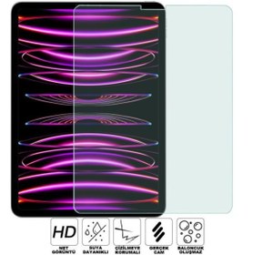 Resim EYKA Samsung Galaxy Tab S SM-T807 Ekran Koruyucu Tempered Kırılmaz Cam 