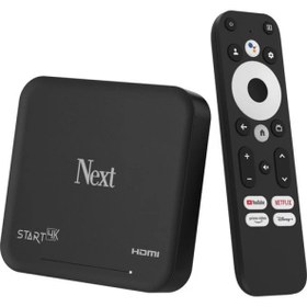 Resim Next Start 4K Android TV Box (D-Smart Go 1 Yıl Mega Paket Hediye) 
