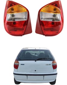 Resim PLEKSAN Fiat Palio Arka Stop Lambası 2003-2012 Kasa Uyumlu Sağ Sol Takım Halinde 