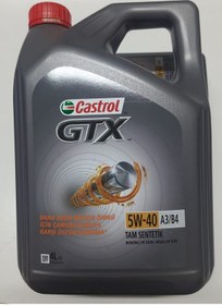 Resim Castrol GTX 5W-40 Sentetik Motor Yağı 4 L 