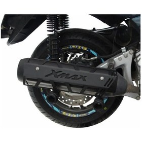 Resim Yamaha Xmax Egzoz Koruma Demiri 2014/2017 Uyumlu 