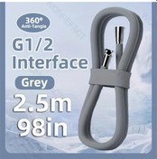 Resim Willowhaven Wonrefact Ağır Hizmet Duş Hortumu Kink-free Gri 98.43 İnç 