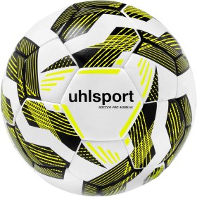 Resim Beyaz - Siyah - Fosforlu Sarı Uhlsport Futbol Top Soccer Pro Addglue 100176701 Beyaz 