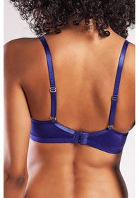 Resim Lenaca Garland Big Size Plunge Bra, Saks Mavi Konforlu Ve Şık Sütyen Çok Renkli 