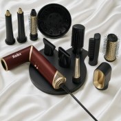 Resim Çok Fonksiyonlu Hava Üflemeli Saç Şekillendirici ve Kurutucu Ultra Set 