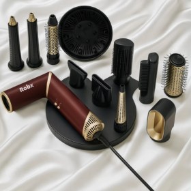 Resim Çok Fonksiyonlu Hava Üflemeli Saç Şekillendirici ve Kurutucu Ultra Set 