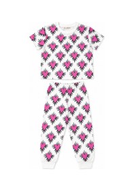Resim Beniizle Kız Çocuk Pijama Takımı Pembe 