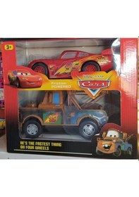 Resim Cars Şimşek Mcqueen Ve Çekici Mater Diğer 