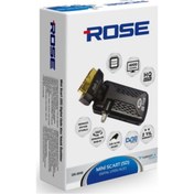 Resim ROSE DR-5040 MİNİ SCART UYDU ALICISI Rose