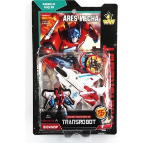 Resim Erdem Transrobot Bıgwash Jet Uçağına Dönüşen Robot 