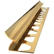 Resim 12 Mm Alm. Parlak Sarı Seramik İç Köşe Profili 