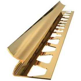 Resim 12 Mm Alm. Parlak Sarı Seramik İç Köşe Profili 