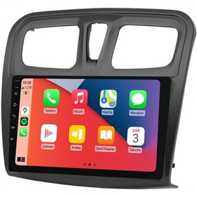 Resim cartech pino Renault Clio Symbol 2014-2019 6GB RAM 64GB HAFIZA Android Multimedya Teyp 