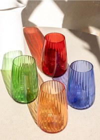 Resim The Mia Cam Su Bardağı Turuncu 600 Ml Brd0123 Çok Renkli 