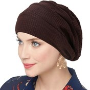 Resim Dalgalı Desenli Polyester Esnek Hamilelik Bereketi, Kemoterapi Şapkası, Günlük Giyim İçin Çok Yönlü Taban Şapkası, Kadınların Eşarp Şapkası, Müslümanların Bayram Eşarpı. 