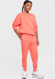 Resim Nike Sportswear Club Flee Turuncu Kız Çocuk Sweatshirt 