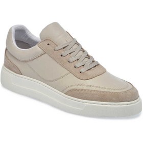 Resim Bej Deri Erkek Sneaker - E24I1AY56602-D6P 