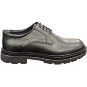 Resim Slope 048919M İç Dış Hakiki Dana Derisi Ortopedik Günlük Erkek Oxford Ayakkabı 