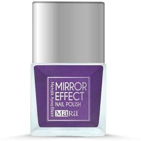 Resim Mara Mirror Effect Metalik Ayna Efektli Oje Purple 15ml 