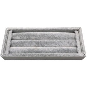 Resim Yerli Üretim Ufak Boy Süet Kumaş Gri Renk 18 / 7 Cm Rulo Çekmece Gri 